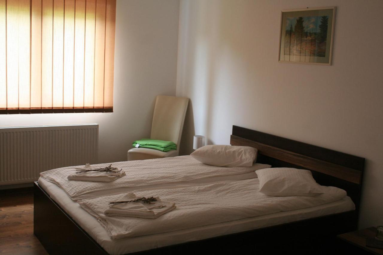 Bed and Breakfast Aranykakas étterem és panzió Sîndominic Esterno foto